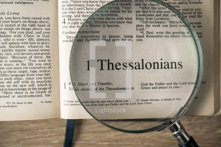 1 Thessalonians under a magnifying glass 