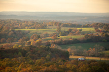 rural autumn landscape 