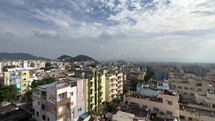 In the city of Vizag Visakhapatnam, India