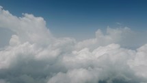 Celestial Sky And White Clouds Of Heaven 