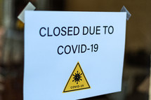 Closed due to Covid-19