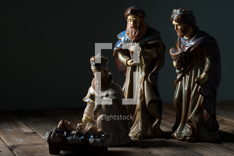 Epiphany, gifts presented to baby Jesus by the wisemen