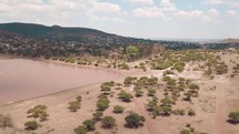 desert landscape in Mexico 