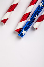 patriotic straws 