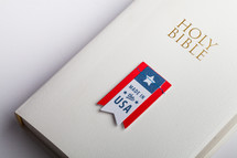 Made in the USA on a Bible 