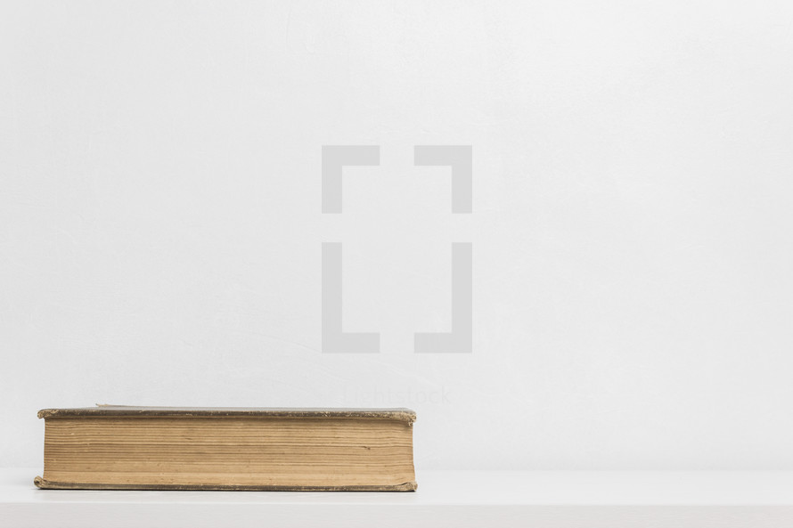 book on a white background 