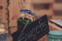 sweets sign 
