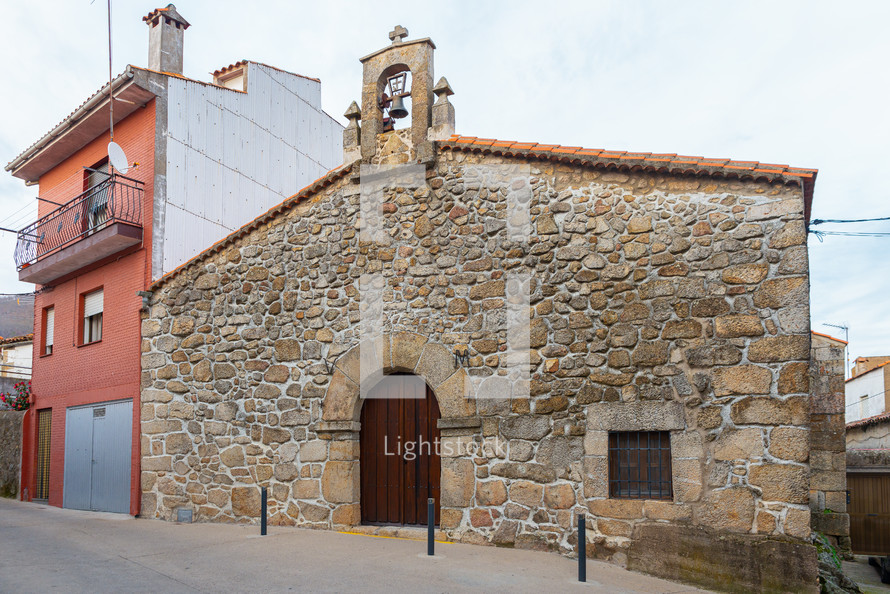 hermitage of piety in Villamiel, Caceres, Extremadura, Spain