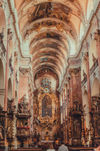 cathedral altar and ceiling 