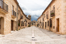 old street in Spain 
