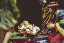 baby Jesus nativity scene 