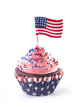 Patriotic cupcakes 