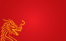 Chinese new year of the dragon 