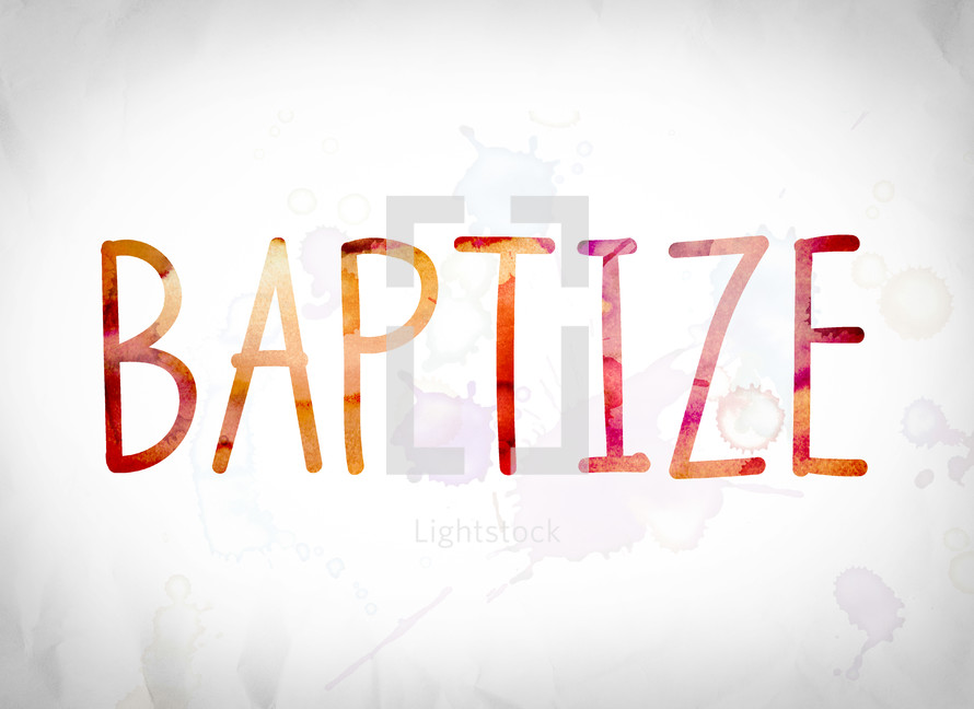 baptize 