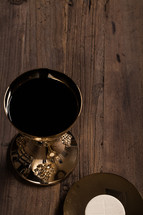 host and chalice for eucharist 