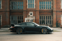 Porsche 911 GT3 in black, super car, sports car, new luxury vehicle, 