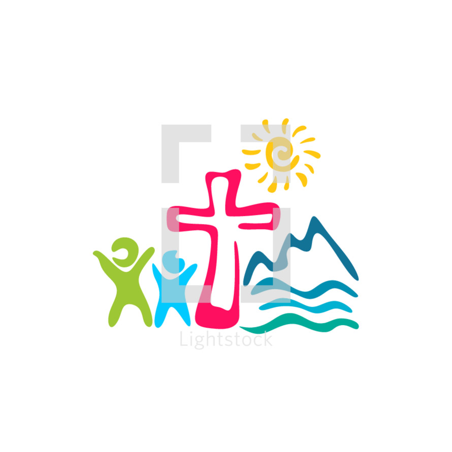 Download Church camp logo — Vector — Lightstock