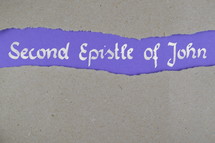 Second Epistle of John 