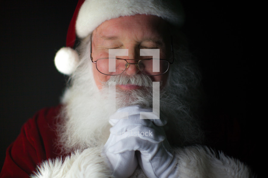 praying Santa 