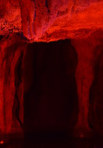 red cave. 
