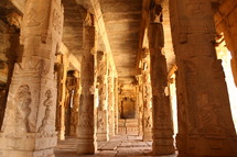 columns of an ancient temple 