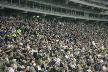 Chicago White Sox fans in a stadium 