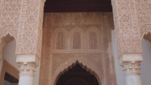 Saadian Tombs Marrakesh, Morocco - Mausoleum Surrounded by Gardens, Decorated with Colorful Tiles, Marble and Stucco