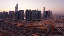 The Coming Of A New Day In The City Of Dubai 