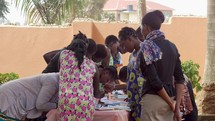 Unleashing Young Imaginations: Art Table in Rural Africa