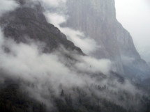 Yosemite cloud bank 