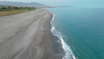 Coast of the mediterranean sea. Calabria 