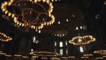 Istanbul, Turkey - Inside Hagia Sophia Ayasofya Camii İstanbul, Türkiye