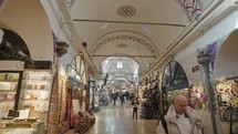 Grand Bazaar Kapalı Çarşı Historic sprawling network of indoor souks and market streets peddling leather, jewelry and gifts Istanbul, Turkey