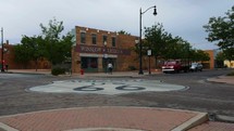 The famous Route 66 corner in Winslow, Arizona