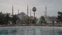 Istanbul, Turkey - The Blue Mosque Sultanahmet Camii İstanbul Türkiye