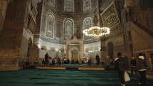Inside Hagia Sophia Ayasofya Camii İstanbul, Türkiye Istanbul, Turkey