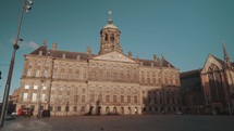 Royal Palace Koninklijk Paleis Dutch Baroque Architecture Amsterdam, Netherlands