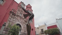Templo de San Francisco Pink Catholic church Guanajuato, Mexico
