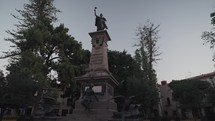 Monument of the Monumento a la Corregidora Memorial Santiago de Querétaro Mexico