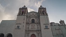 Exterior of The Church and Convent of Templo de Santo Domingo de Guzman in Oaxaca de Juarez, Mexico.