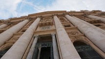 Colonnade of San Pietro. Vatican Rome.