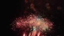 Fireworks Celebration For Christmas in New York 