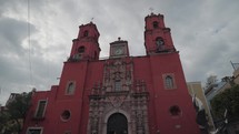 Templo de San Francisco Pink Catholic church  Guanajuato, Mexico