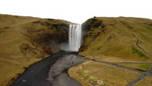 Big Icelandic waterfall
