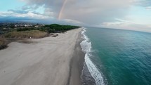  Rainbow Over The Ocean