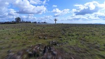 approaching a cross 