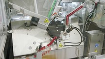 Automated manufacturing of Covid-19 test tubes in a clean room