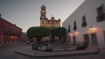 Temple of San Antonio de Padua Catholic church in Santiago de Querétaro, Mexico