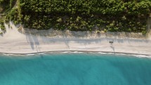 Aerial Of Tropical Beach