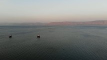 Sea of Galilee (Birds & Boats)